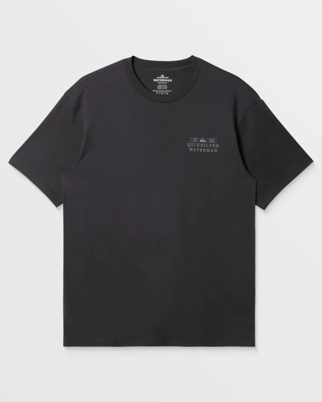 Waterman Horizons T-Shirt - Tarmac sold by Quiksilver