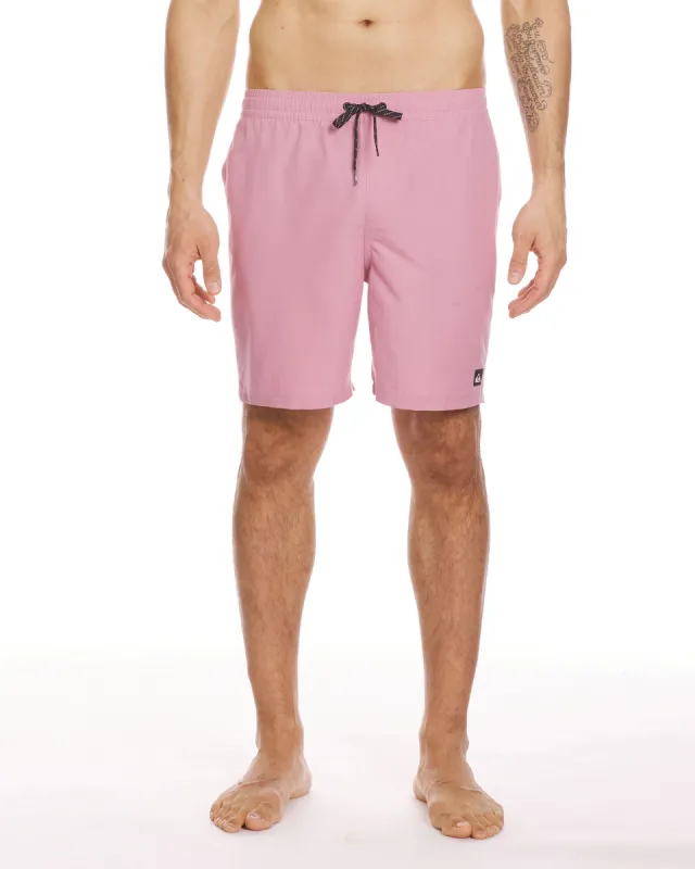 Everyday Solid 17" Swim Trunks - Dusty Rose sold by Quiksilver