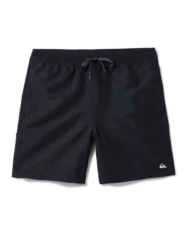 Everyday Solid 17" Swim Trunks - Black sold by Quiksilver