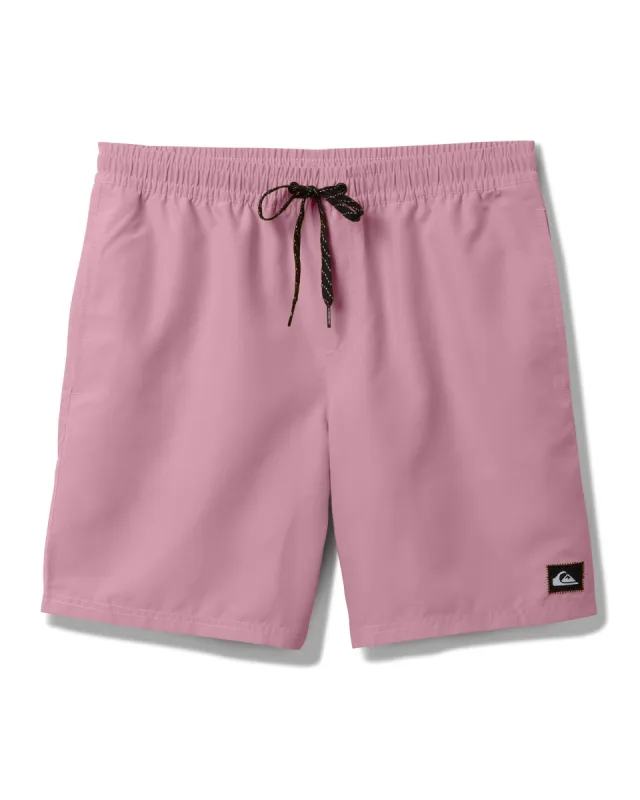 Everyday Solid 17" Swim Trunks - Dusty Rose sold by Quiksilver