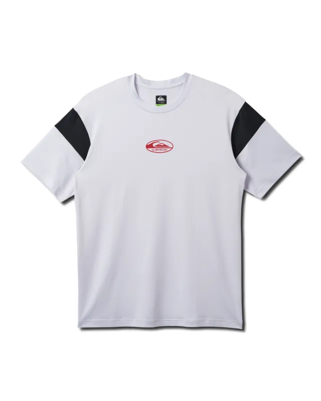 Blockage Short Sleeve Surf Tee - Smoked Grey Heather made by Quiksilver