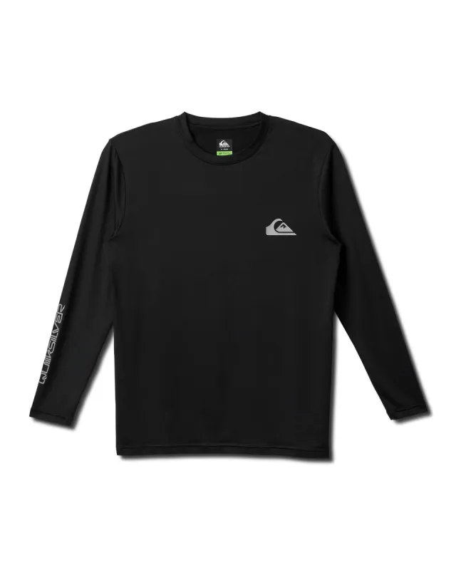 Everyday Long Sleeve Surf Tee - Black sold by Quiksilver