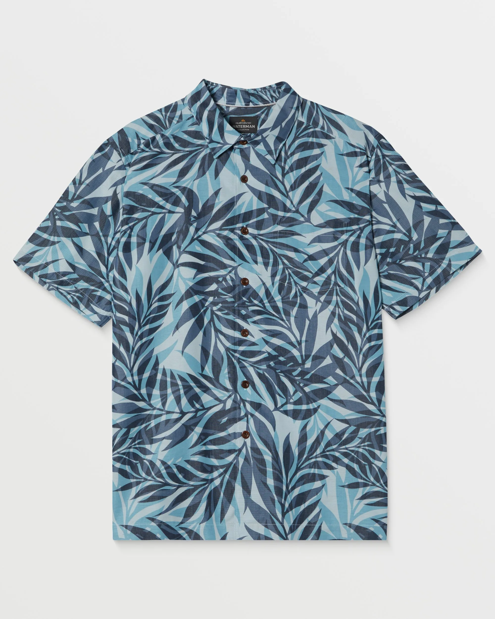 Waterman Shoreline Shirt - Reflecting Pond Print sold by Quiksilver