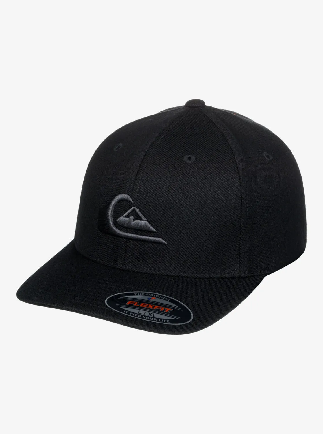 Mountain And Wave Flexfit Hat - Black/Black sold by Quiksilver product image thumbnail 5