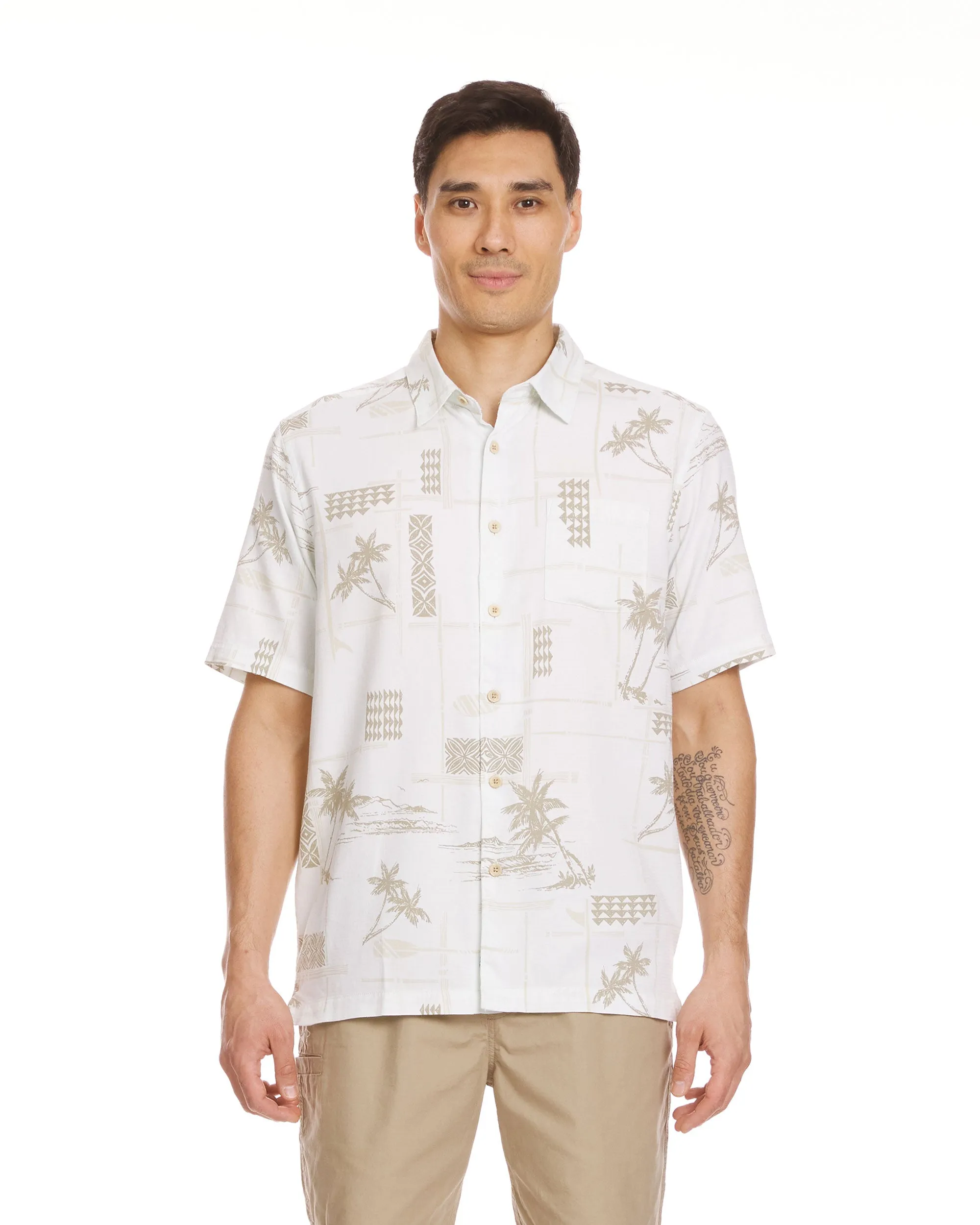 Waterman Island Magic Shirt - White sold by Quiksilver