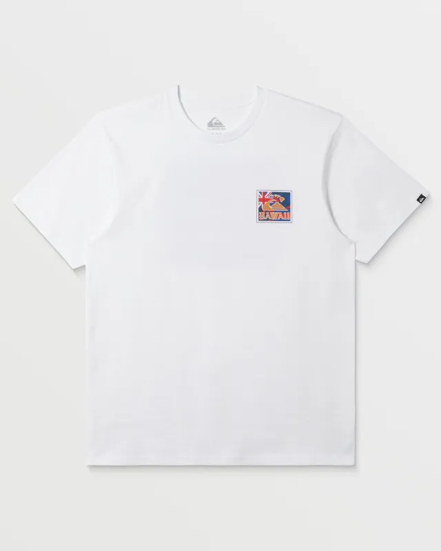 Hawaii Patriot T-Shirt - White sold by Quiksilver