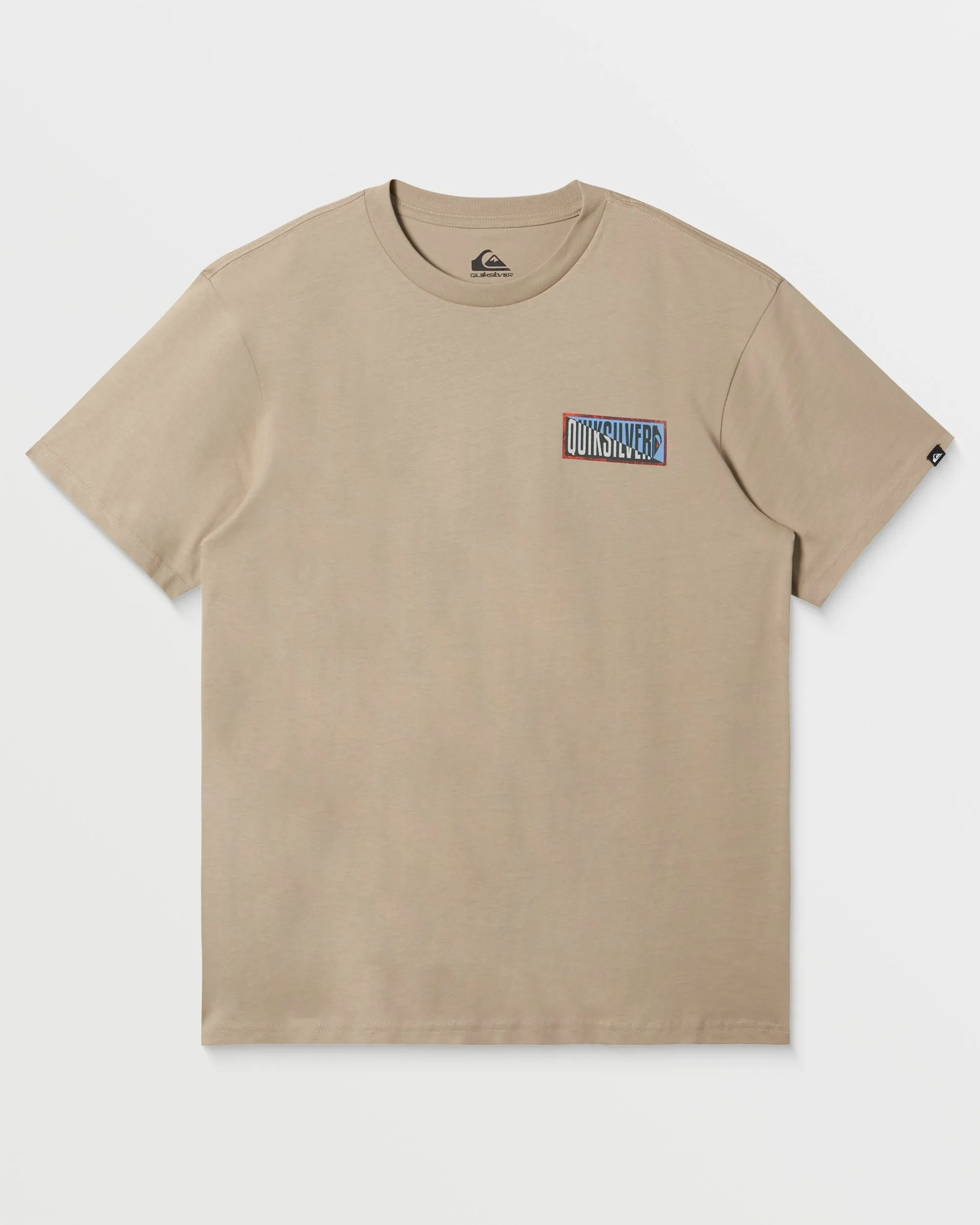 Crossed Out T-Shirt - Plaza Taupe sold by Quiksilver