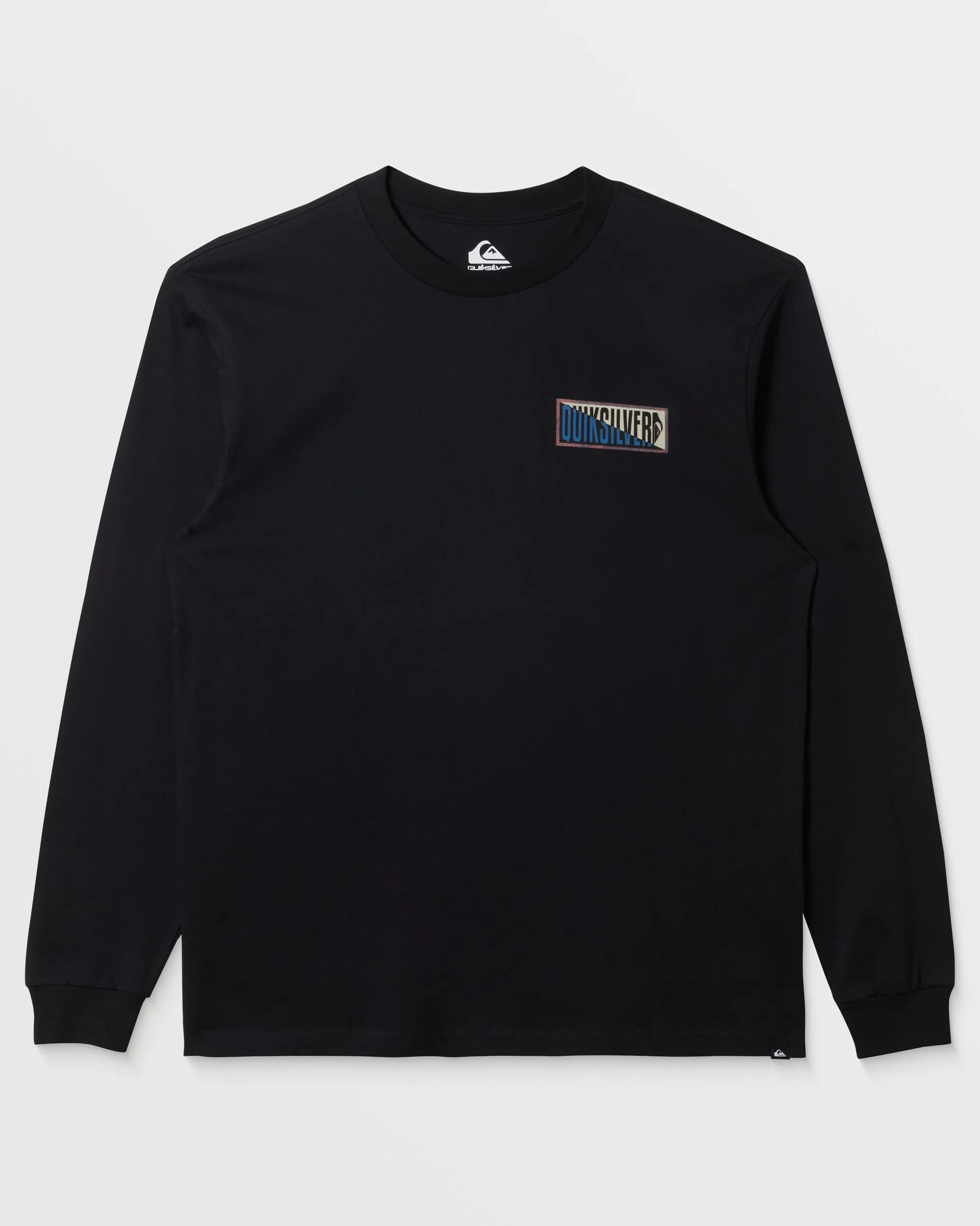 Crossed Out Long Sleeve T-Shirt - Black sold by Quiksilver