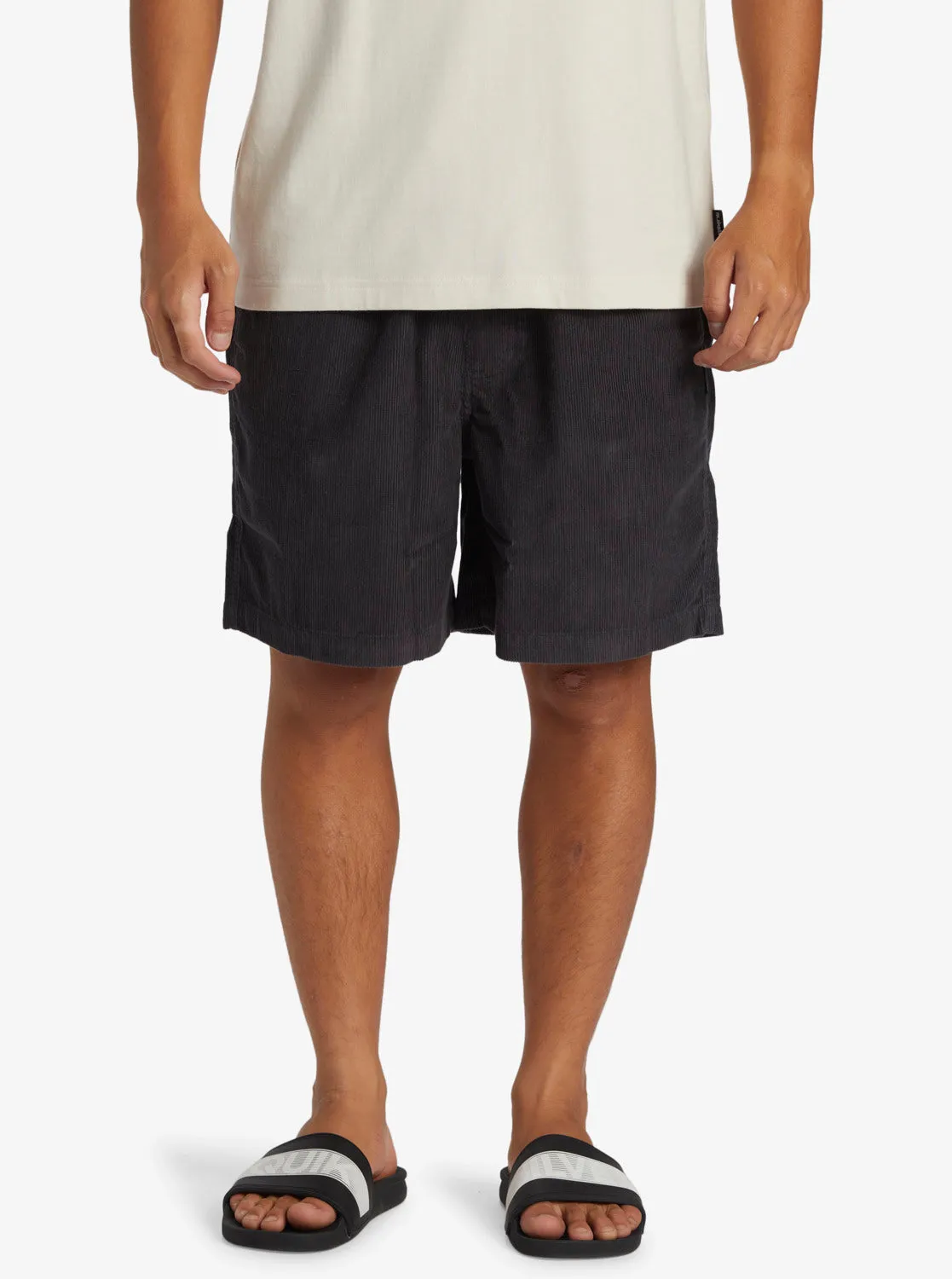 Taxer Corduroy Shorts - Tarmac sold by Quiksilver product image thumbnail 3