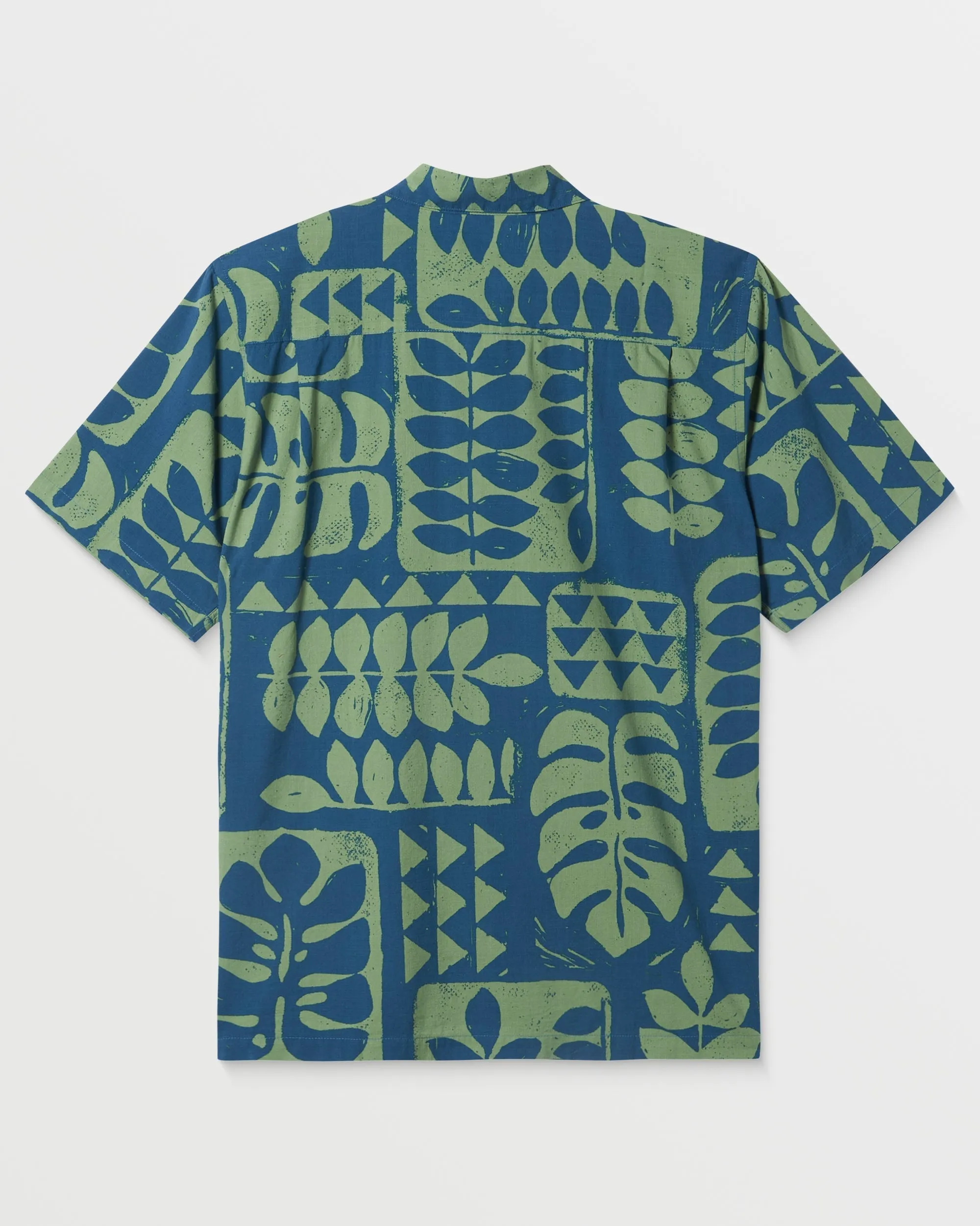Waterman Turtle Island Shirt - Majolica Blue Print sold by Quiksilver product image thumbnail 2