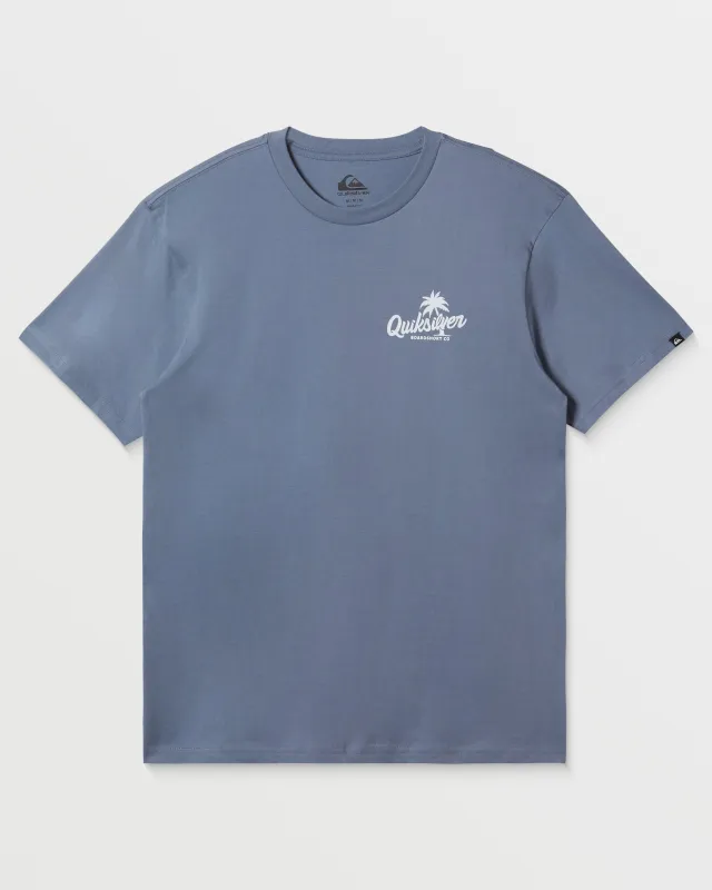 Palm Script T-Shirt - Flint Stone sold by Quiksilver