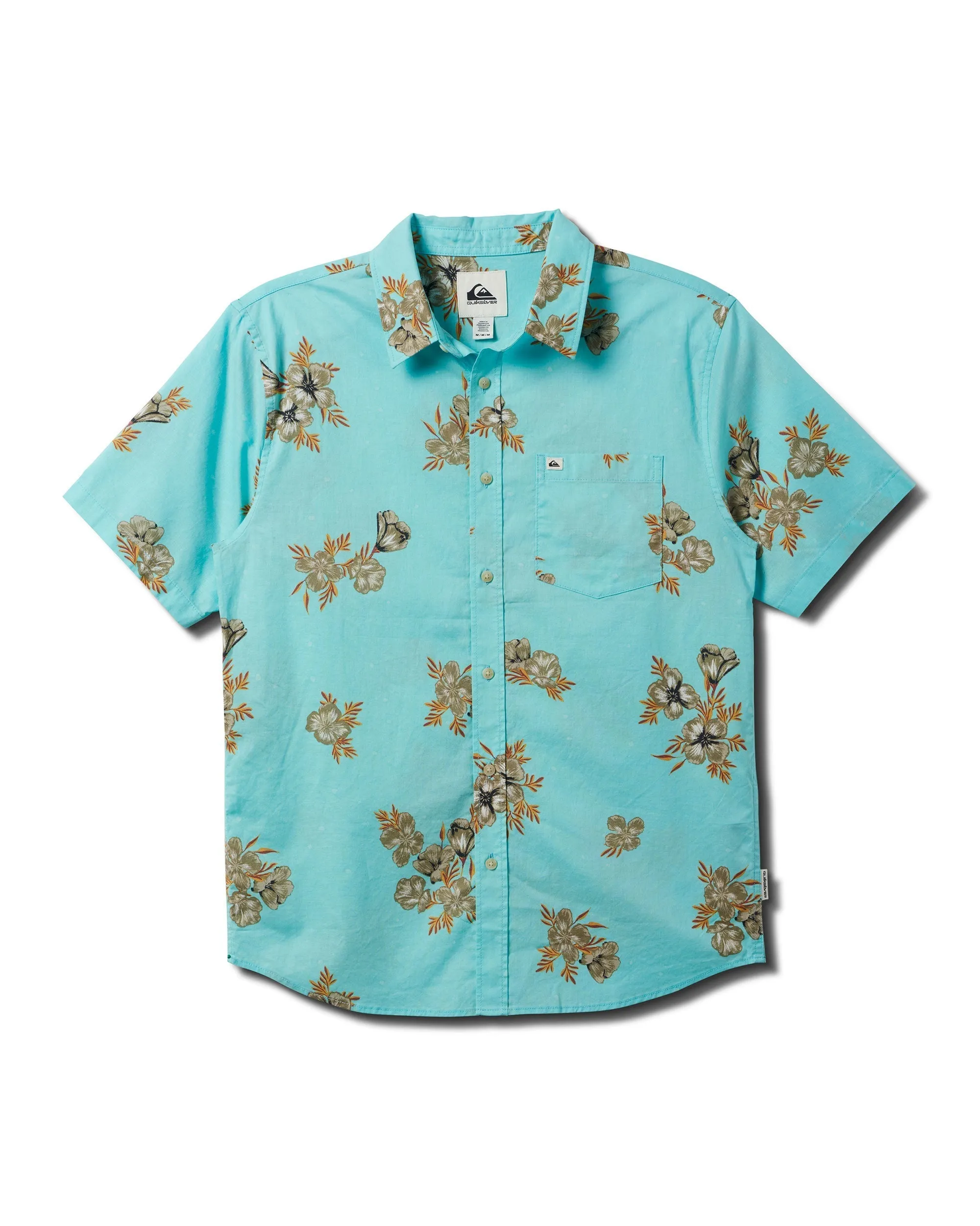 Habitats Classic Short Sleeve Shirt - Island Waters sold by Quiksilver