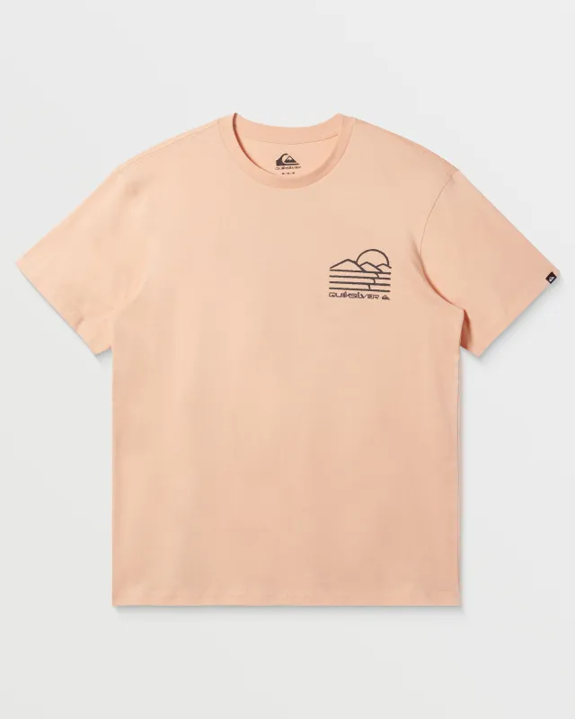 Future Island T-Shirt - Peach Parfait sold by Quiksilver