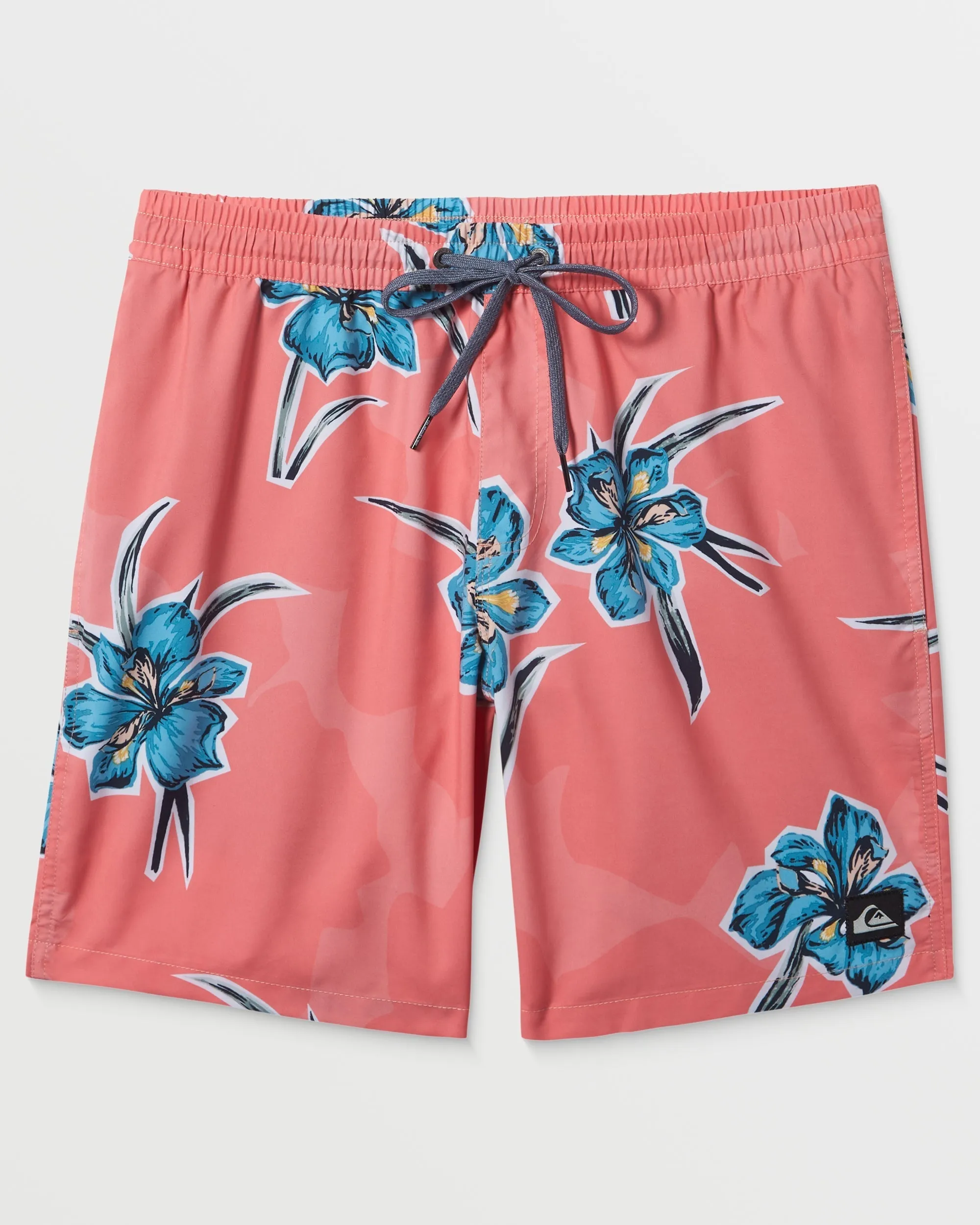 Everyday Mix 17" Swim Trunks - Strawberry Pink Print sold by Quiksilver