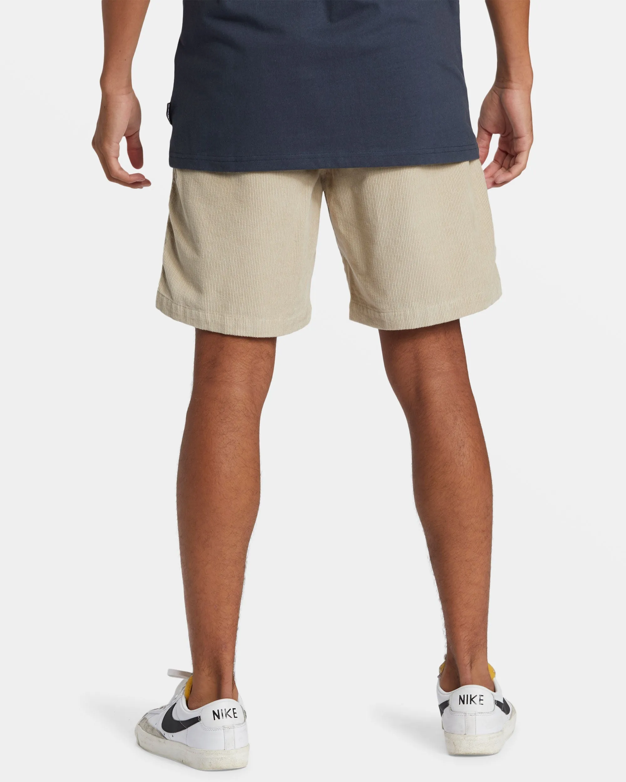 Taxer Corduroy Shorts - Plaza Taupe sold by Quiksilver product image thumbnail 2