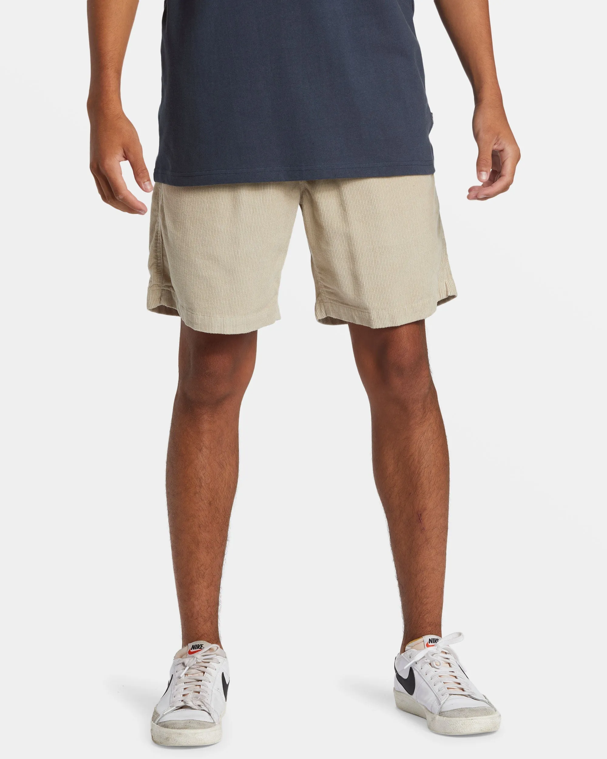 Taxer Corduroy Shorts - Plaza Taupe sold by Quiksilver