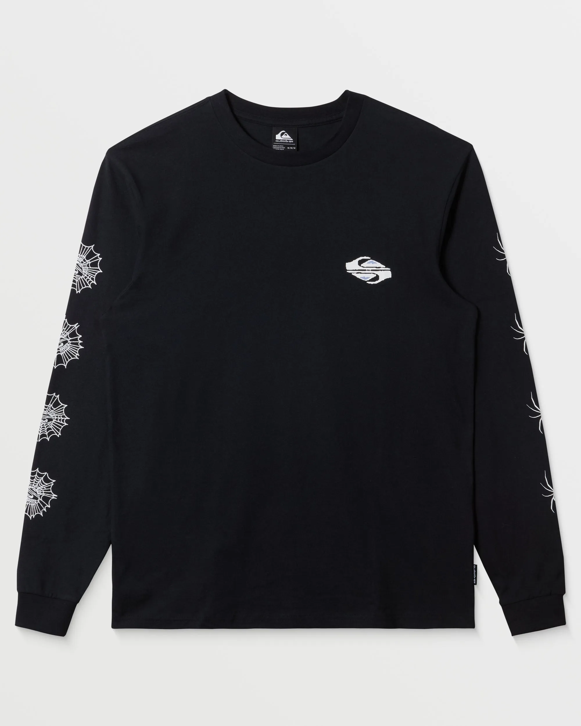 Webbed Long Sleeve T-Shirt - Black sold by Quiksilver