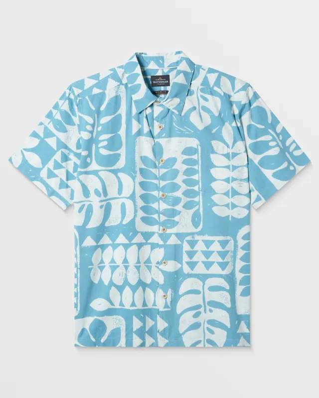 Waterman Turtle Island Shirt - Reef Waters Print sold by Quiksilver