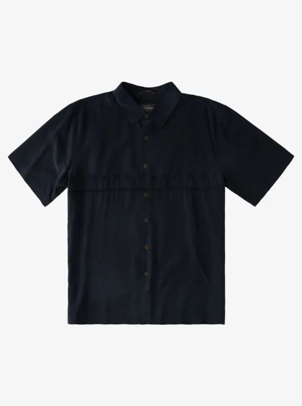 Waterman Tahiti Palms Premium Anti-Wrinkle Shirt - Black sold by Quiksilver