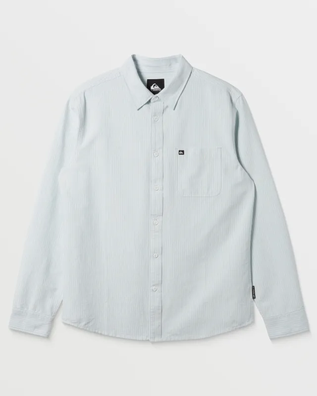 Smoke Trail Oxford Shirt - Skyway Print Print made by Quiksilver