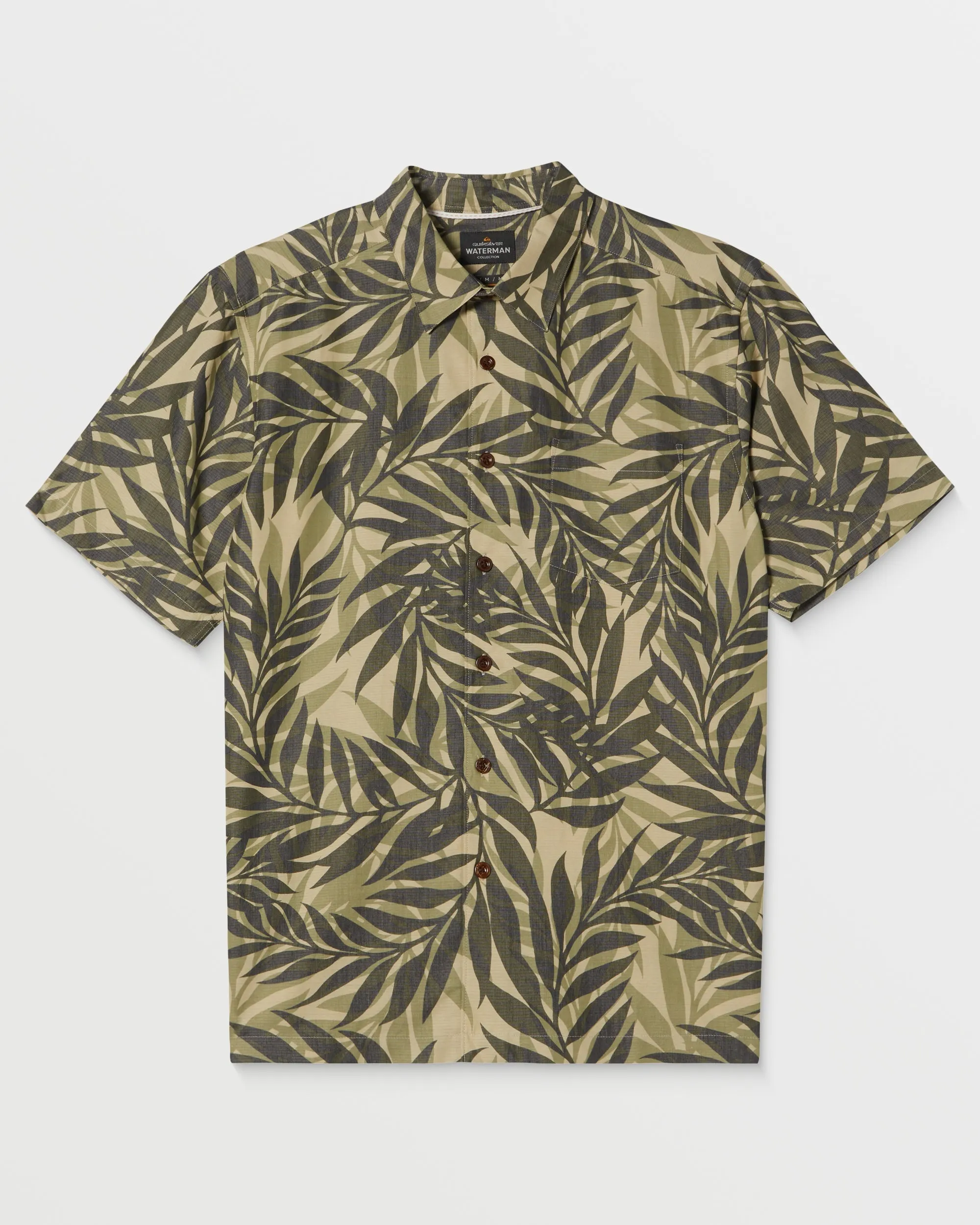 Waterman Shoreline Shirt - Earth Print sold by Quiksilver