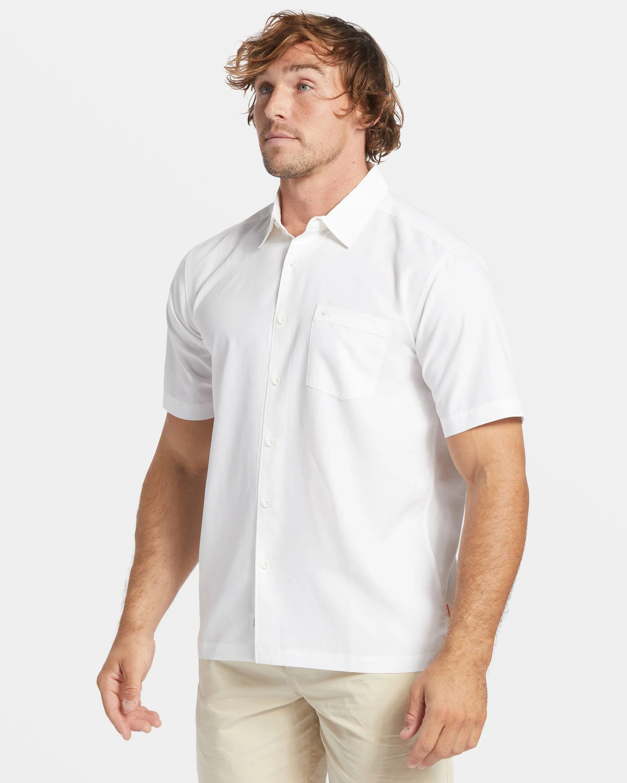 Waterman Centinela Premium Anti-Wrinkle Shirt - White Centinella sold by Quiksilver product image thumbnail 4