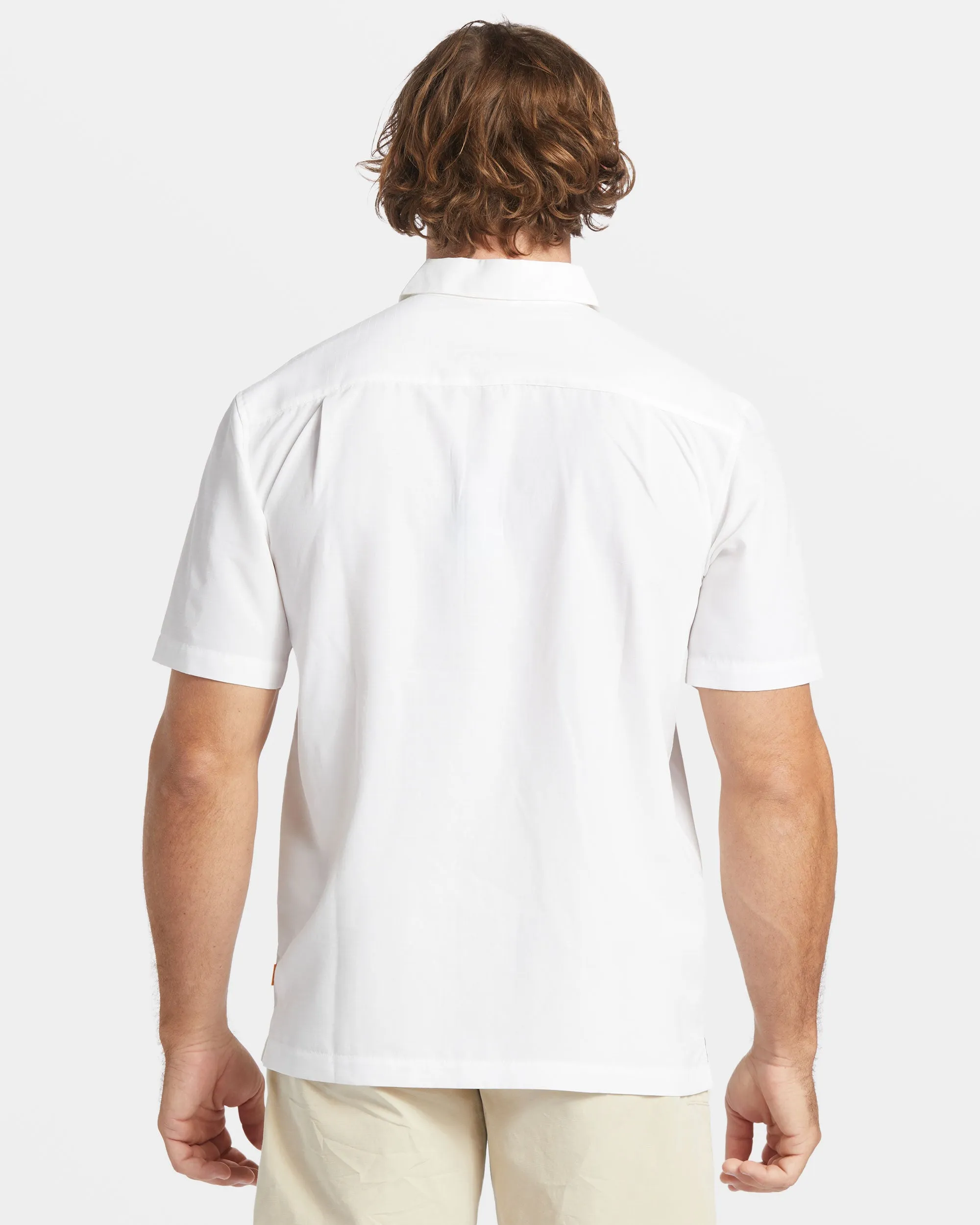 Waterman Centinela Premium Anti-Wrinkle Shirt - White Centinella sold by Quiksilver product image thumbnail 2