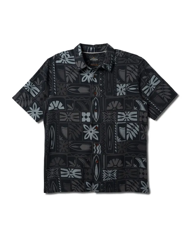 Waterman Boarder Line Shirt - Phantom sold by Quiksilver