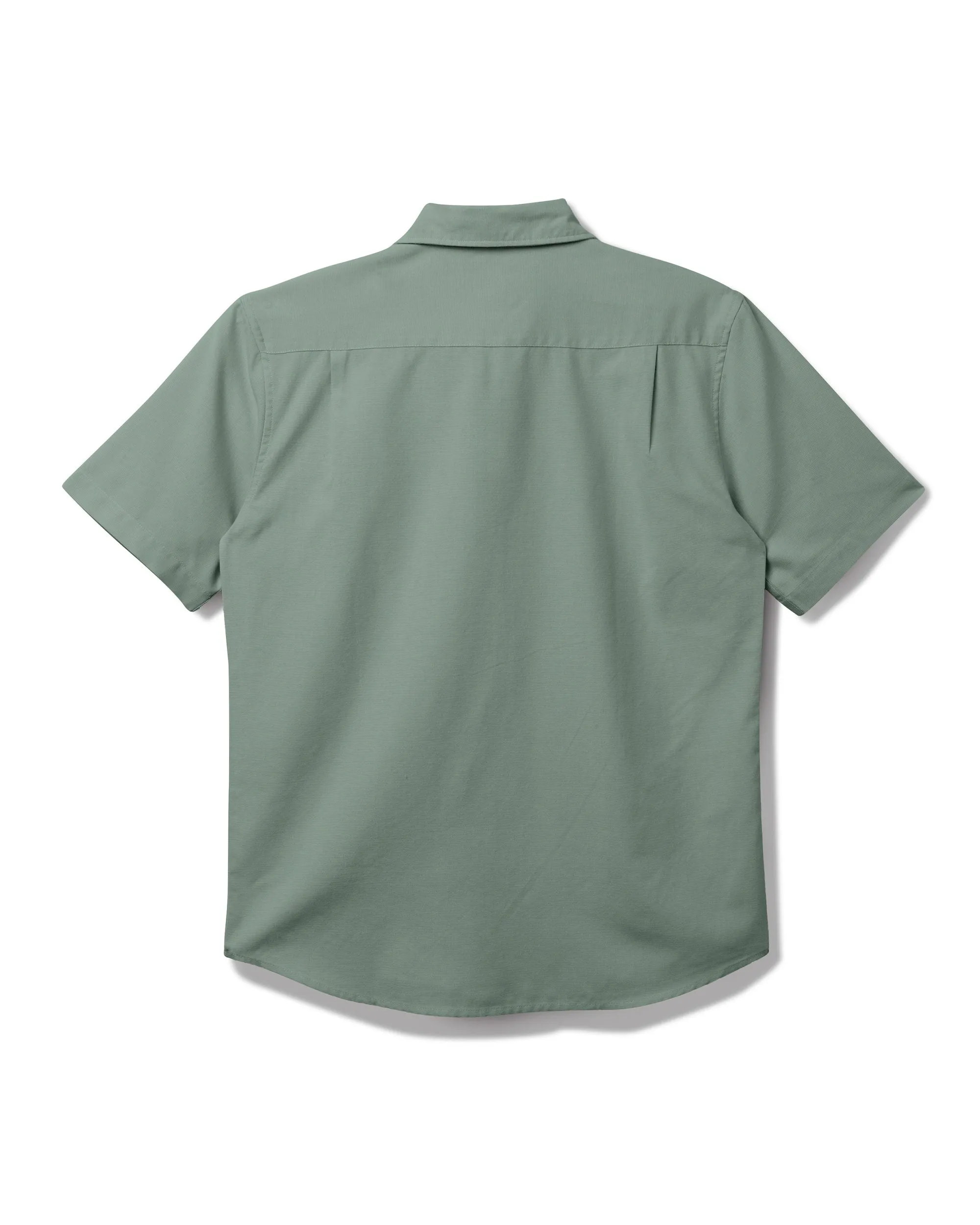 Shoreline Classic Short Sleeve Shirt - Jade Grey sold by Quiksilver product image thumbnail 2