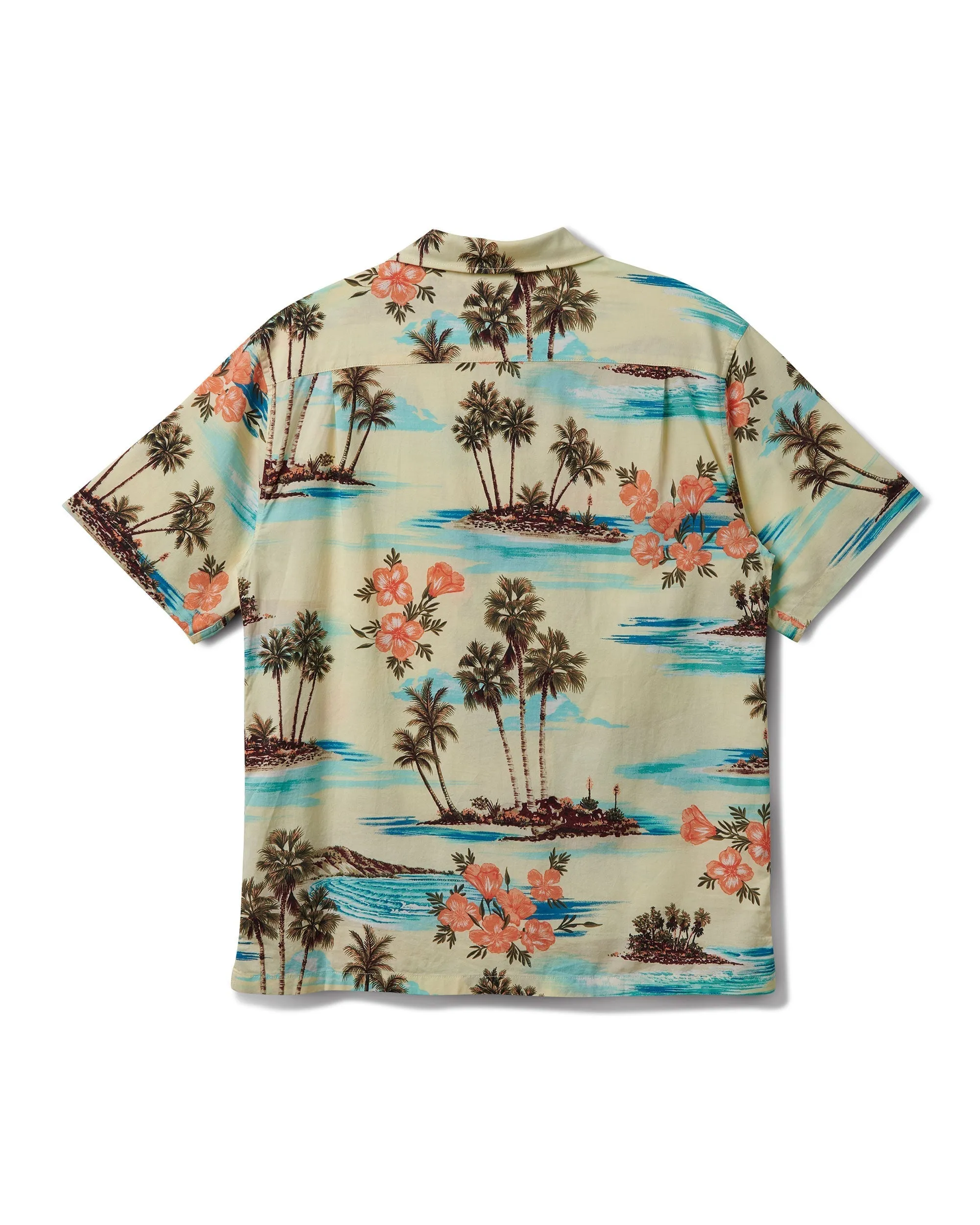 Scenic Island Short Sleeve Shirt - Pale Yellow sold by Quiksilver product image thumbnail 5