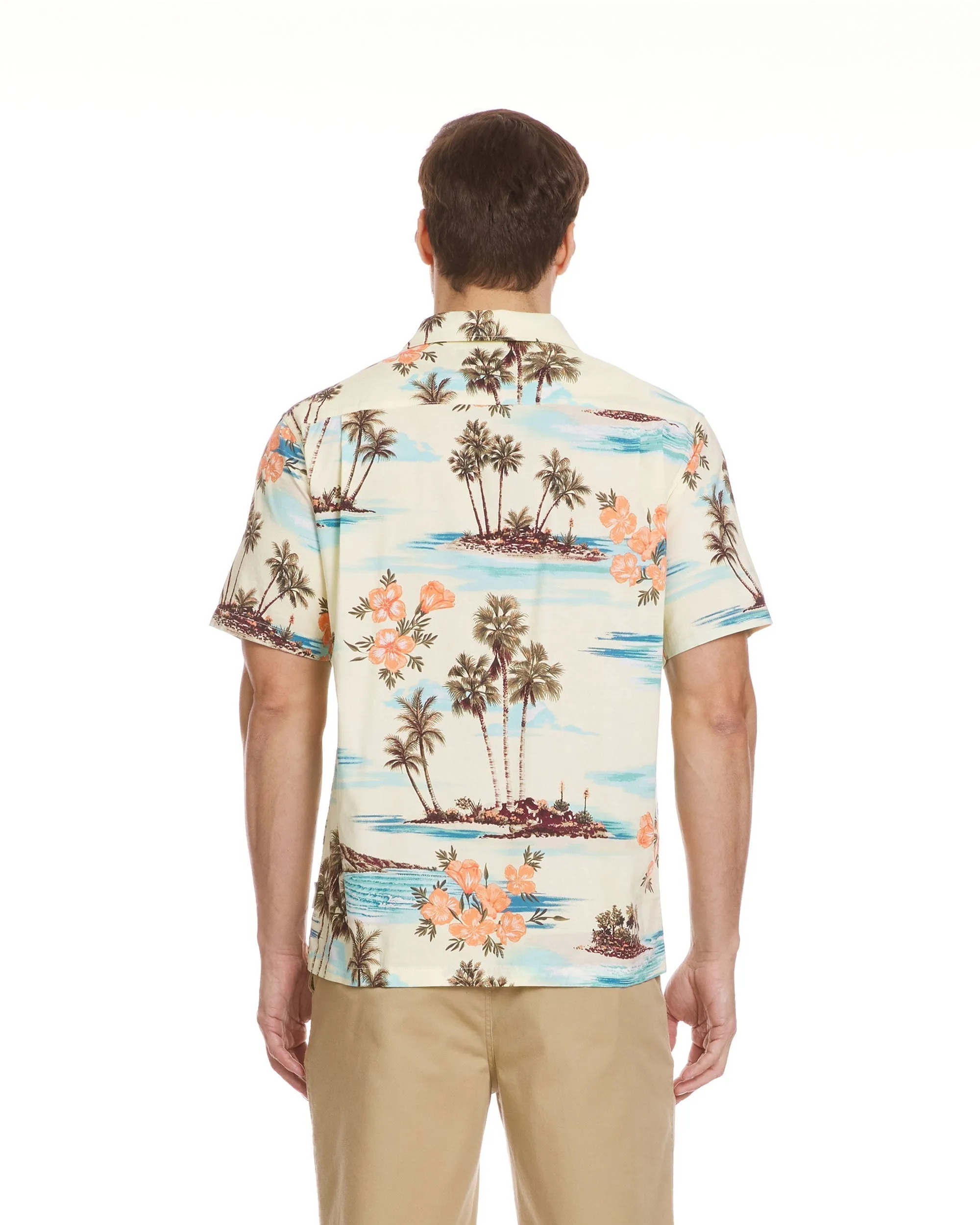 Scenic Island Short Sleeve Shirt - Pale Yellow sold by Quiksilver product image thumbnail 2
