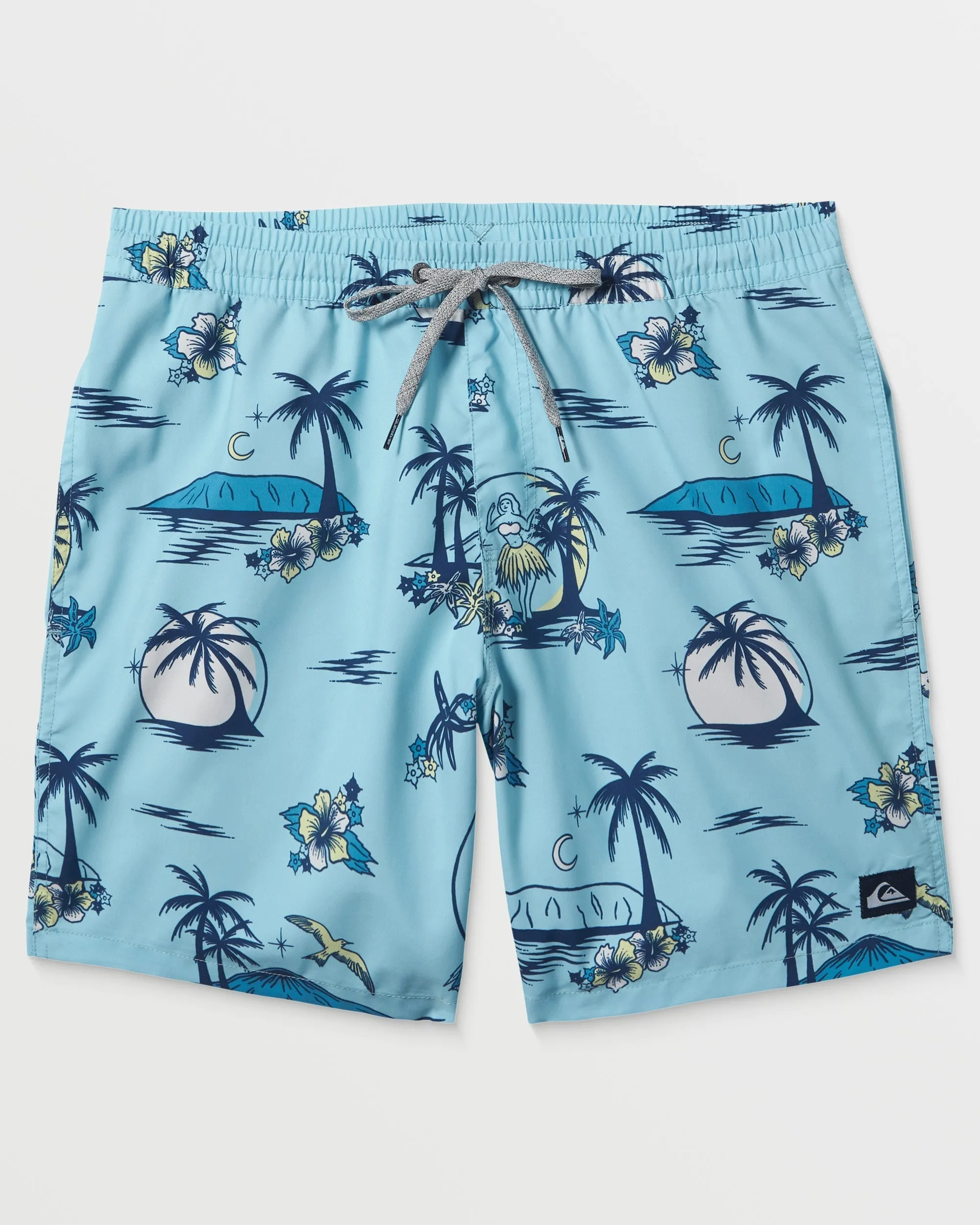 Everyday Mix 17" Swim Trunks - Island Paradise Print sold by Quiksilver