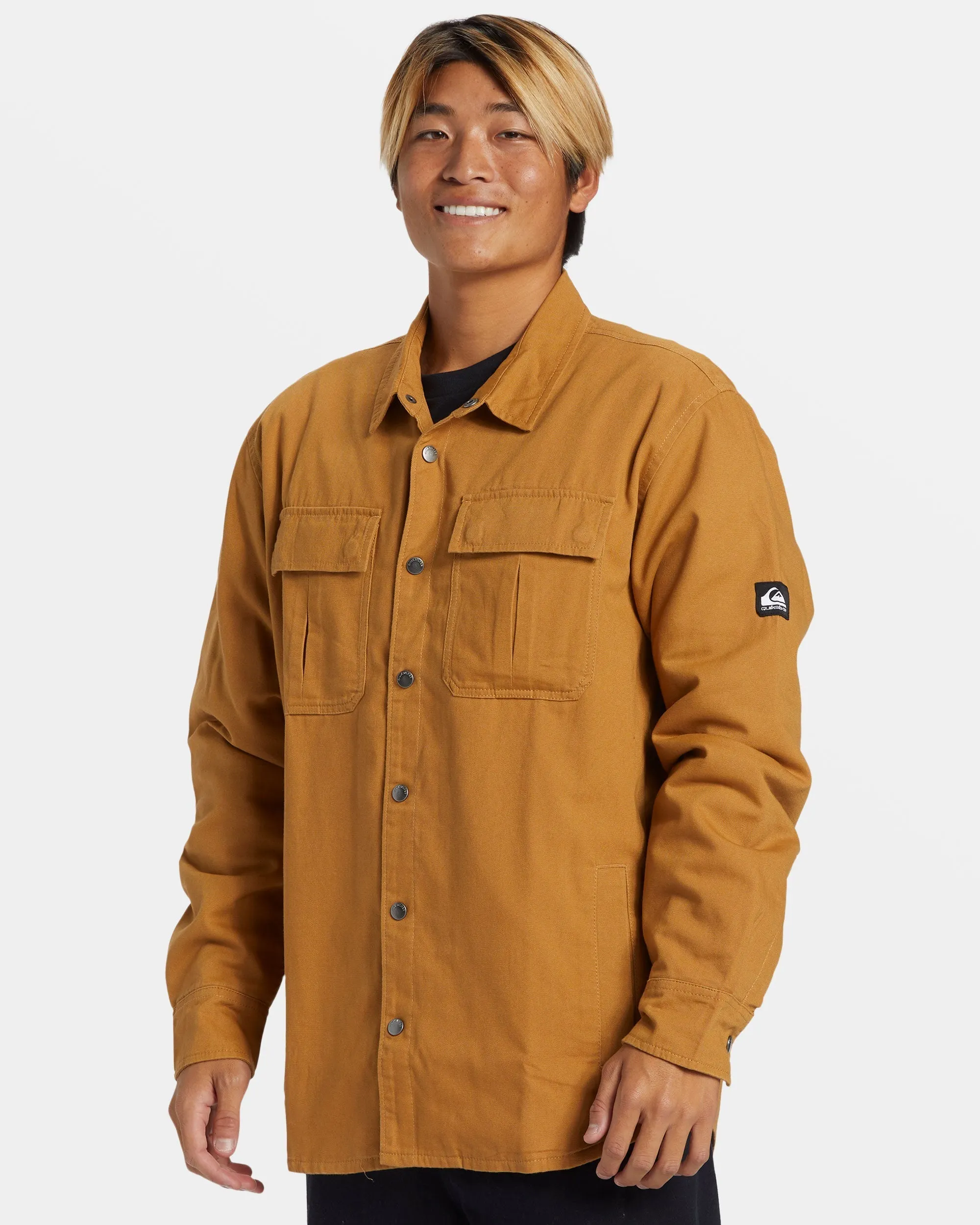 Cold Snap Insulated Canvas Jacket - Bone Brown sold by Quiksilver product image thumbnail 3