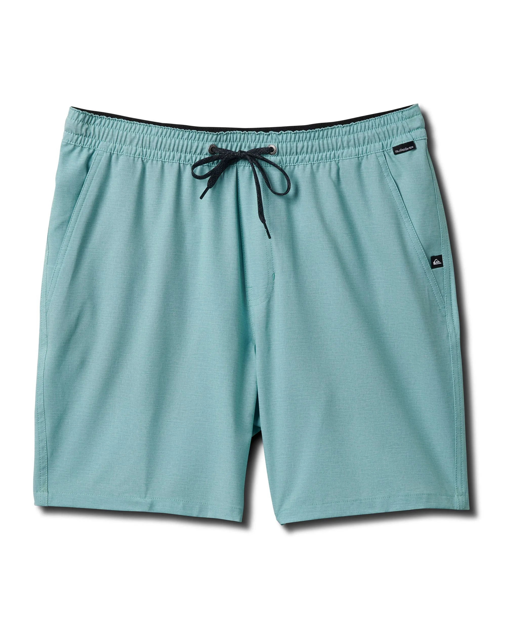 Taxer Heather Amphibian 18" Hybrid Shorts - Jade Grey sold by Quiksilver product image thumbnail 5