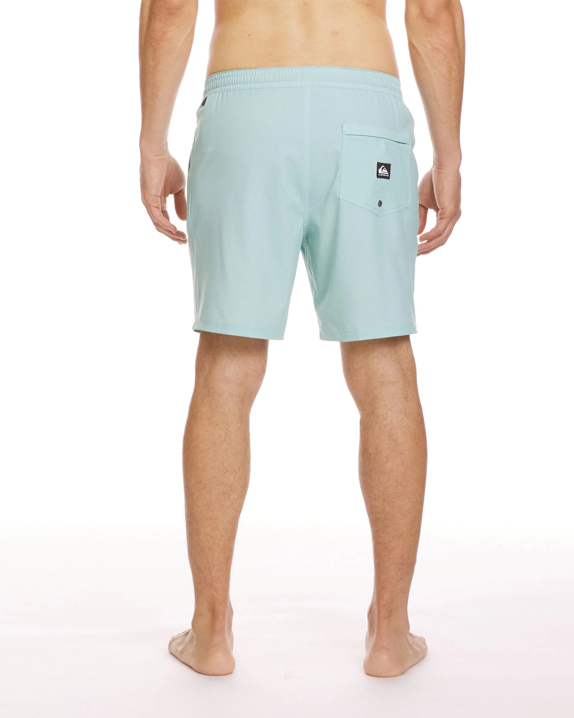 Taxer Heather Amphibian 18" Hybrid Shorts - Jade Grey sold by Quiksilver product image thumbnail 2