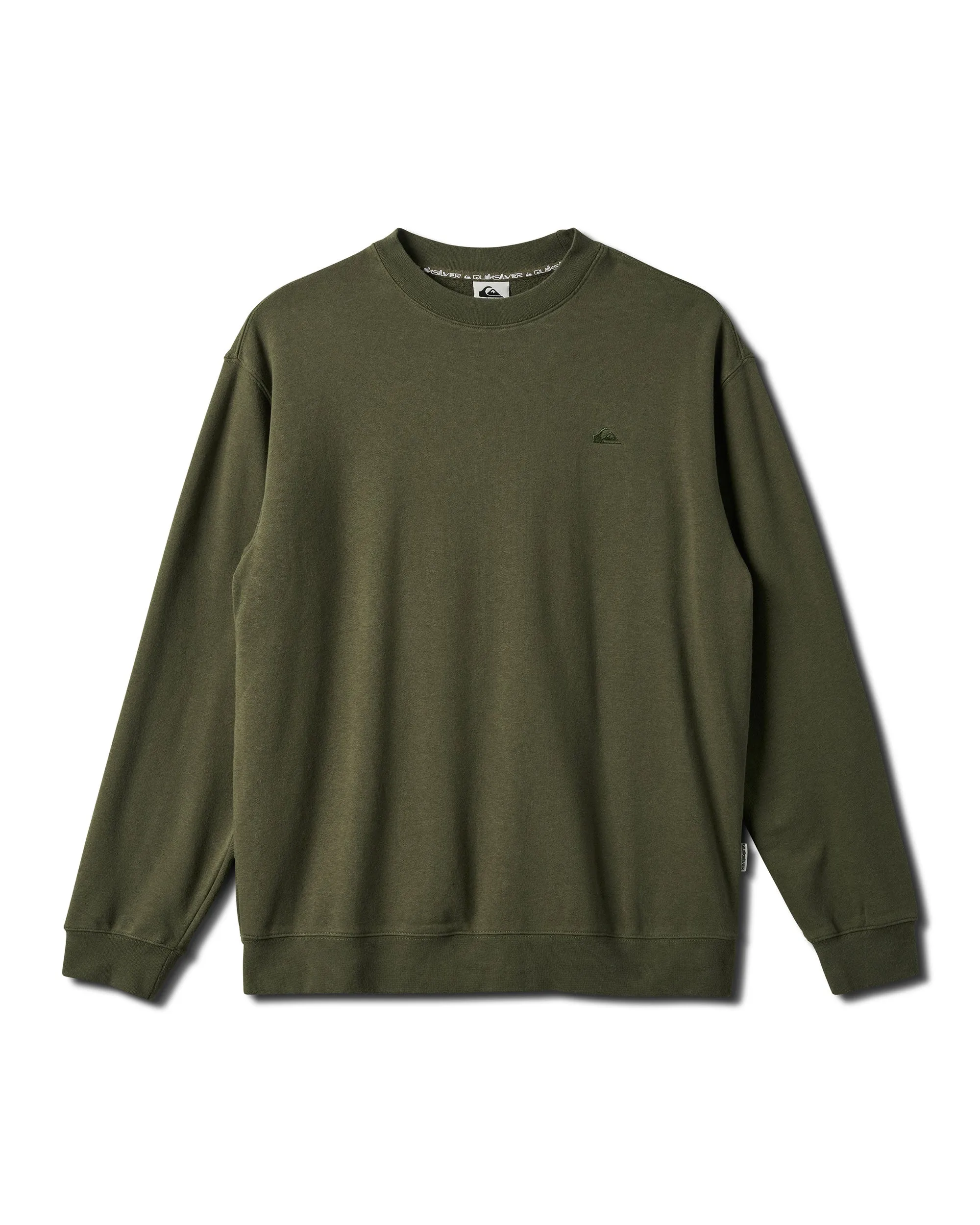 Saltwater Crewneck Sweatshirt - Army sold by Quiksilver