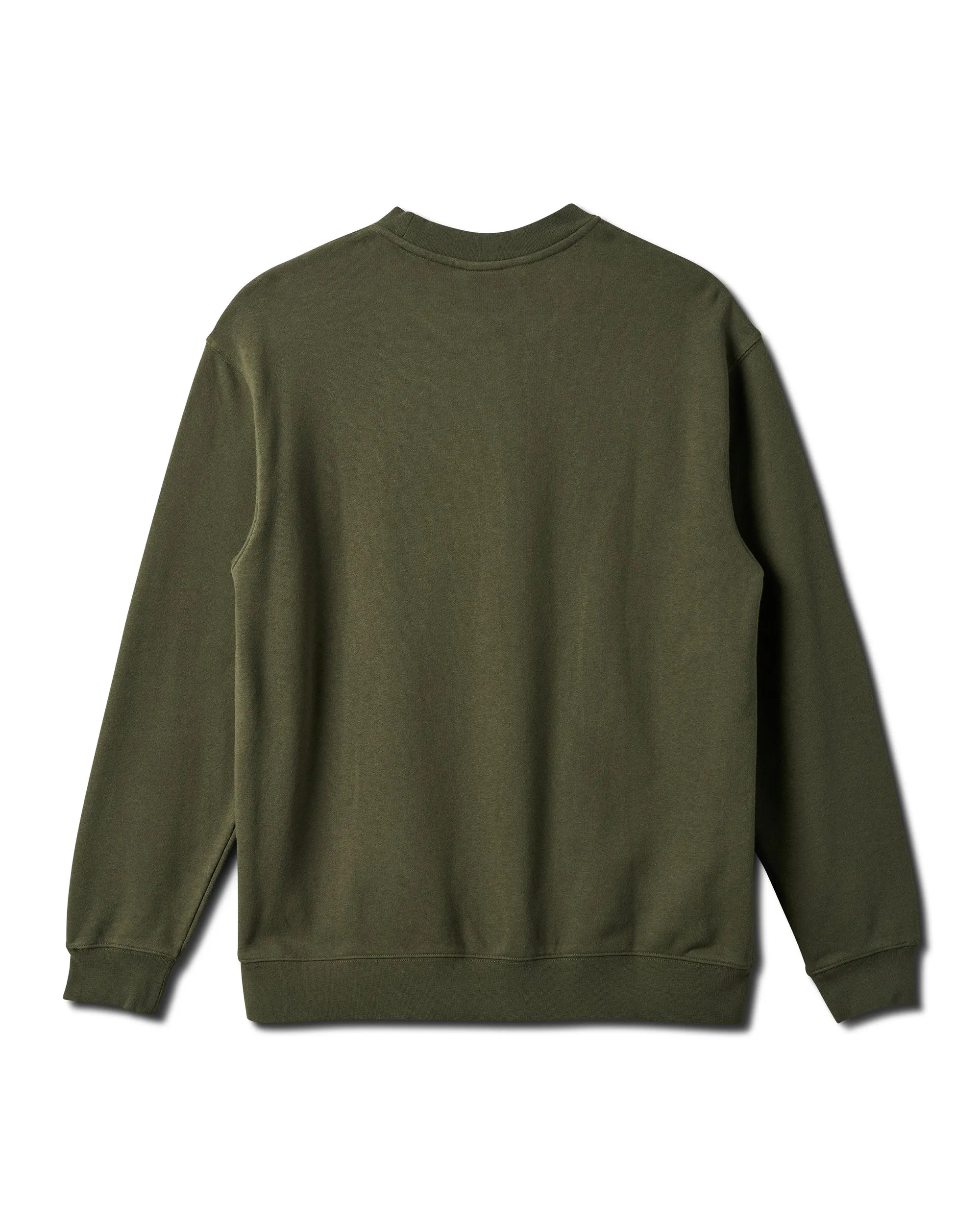 Saltwater Crewneck Sweatshirt - Army sold by Quiksilver product image thumbnail 2