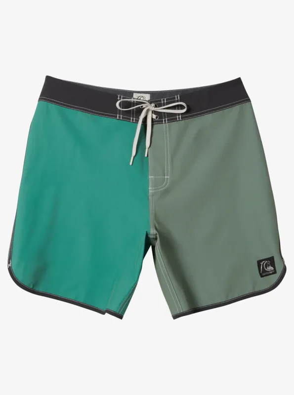 Original Scallop Jester 18" Boardshorts - Sea Spray sold by Quiksilver