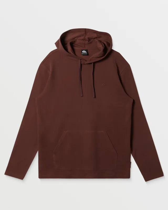 Drills Long Sleeve Thermal Hoodie - Brown Stone sold by Quiksilver