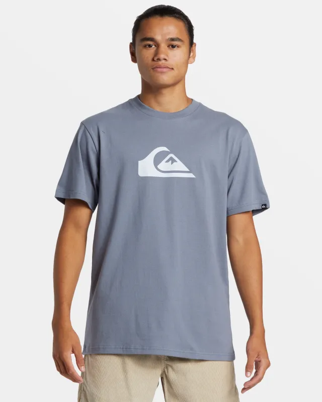 Comp Logo T-Shirt - Flint Stone sold by Quiksilver