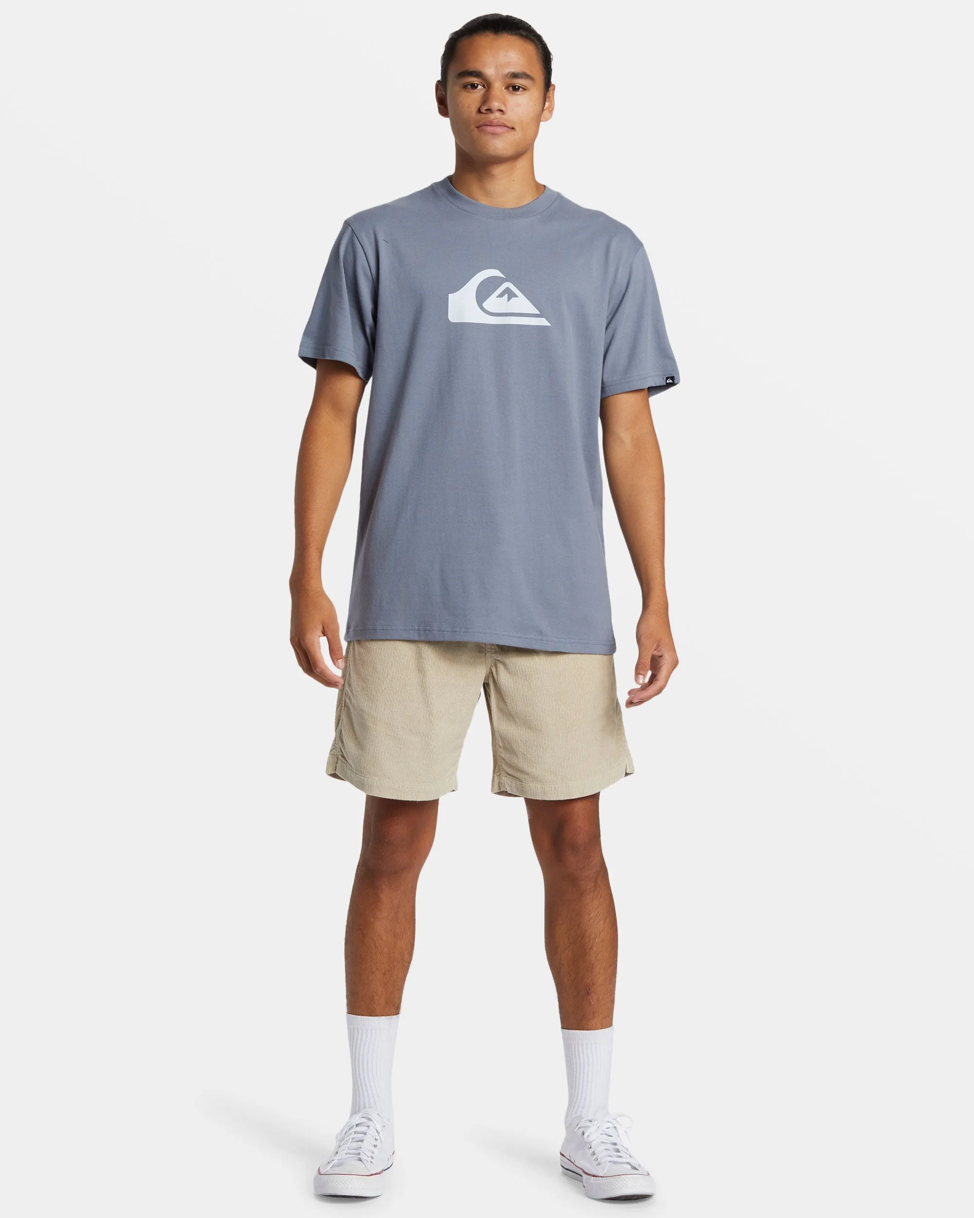 Comp Logo T-Shirt - Flint Stone sold by Quiksilver product image thumbnail 3
