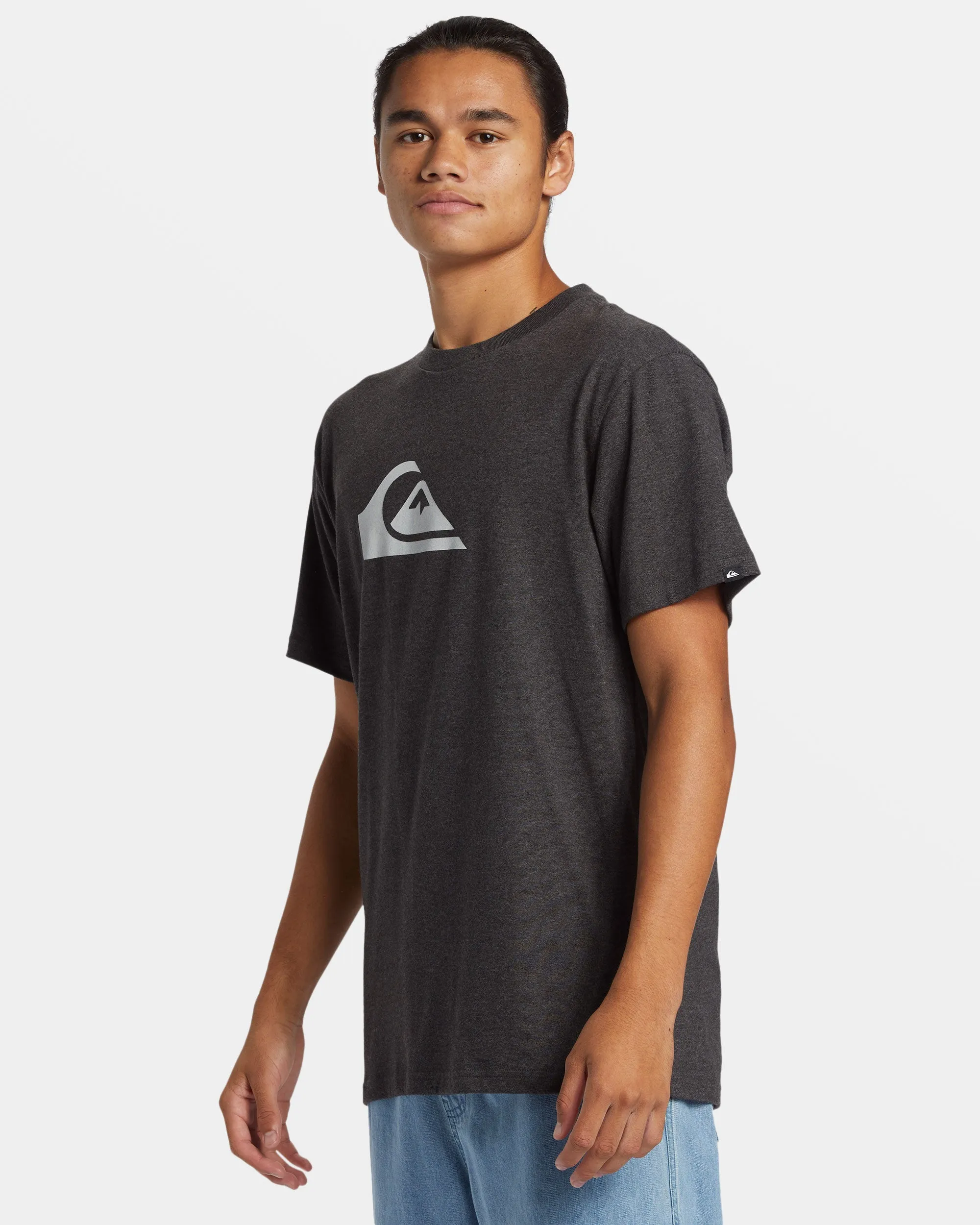 Comp Logo T-Shirt - Charcoal Heather sold by Quiksilver product image thumbnail 4
