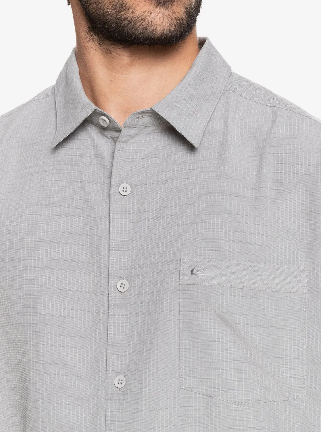 Waterman Centinela Premium Anti-Wrinkle Shirt - Flint Gray Centinella sold by Quiksilver product image thumbnail 5