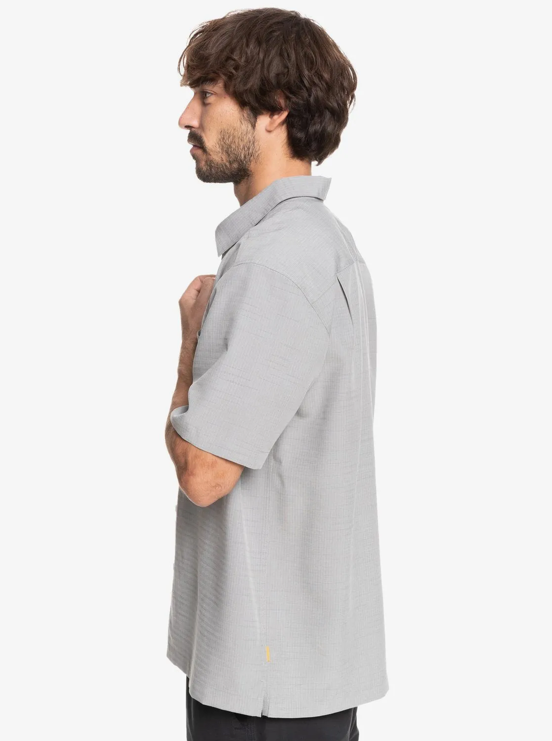 Waterman Centinela Premium Anti-Wrinkle Shirt - Flint Gray Centinella sold by Quiksilver product image thumbnail 4