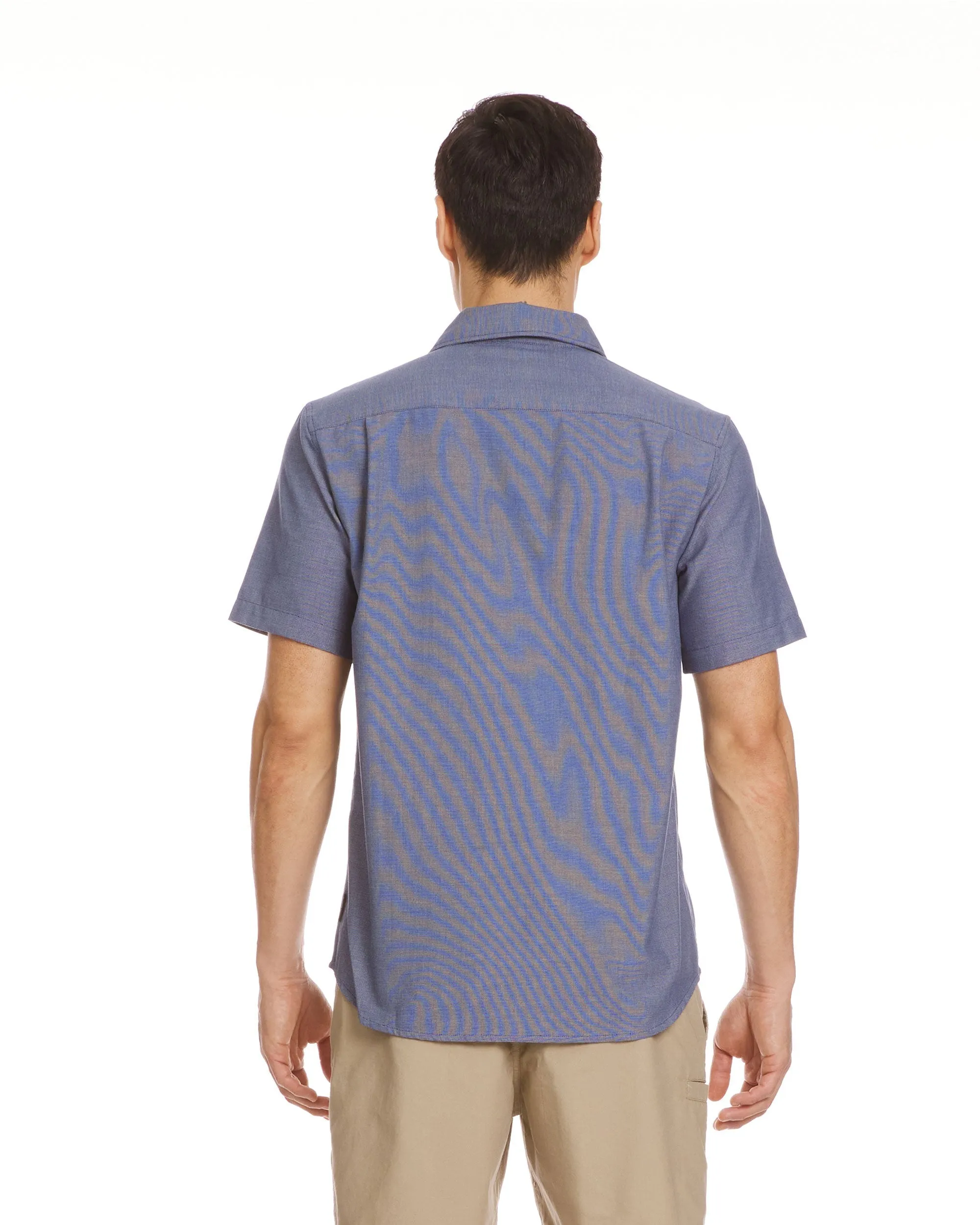 Shoreline Classic Short Sleeve Shirt - Navy sold by Quiksilver product image thumbnail 2
