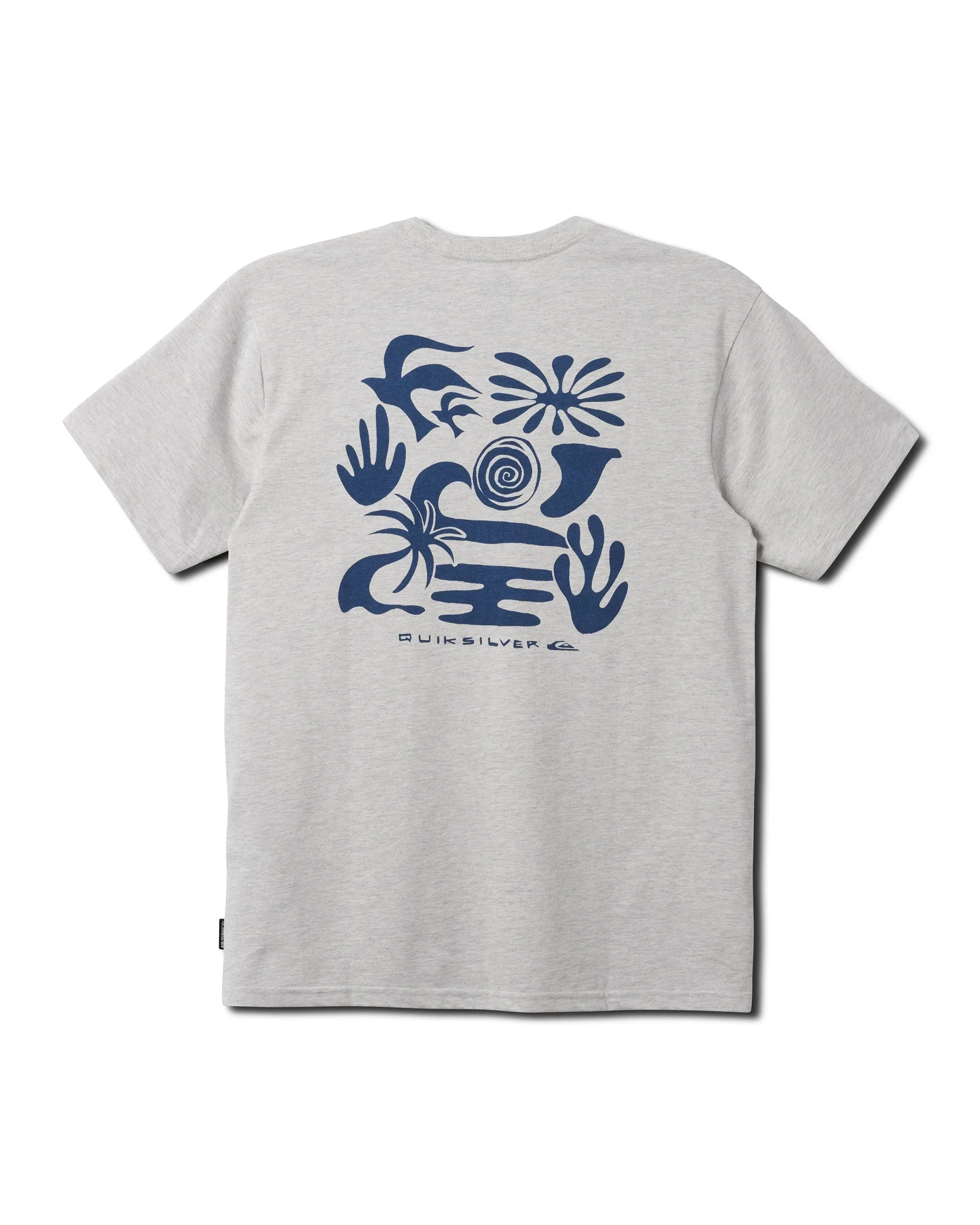 Free Bird T-Shirt - Silver White Heather sold by Quiksilver product image thumbnail 2