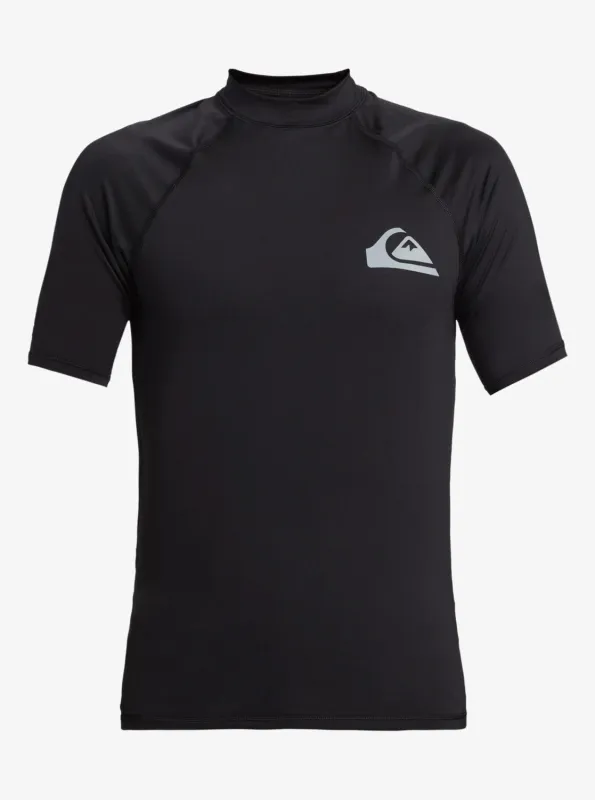 Everyday UPF 50 Short Sleeve Rashguard - Black sold by Quiksilver