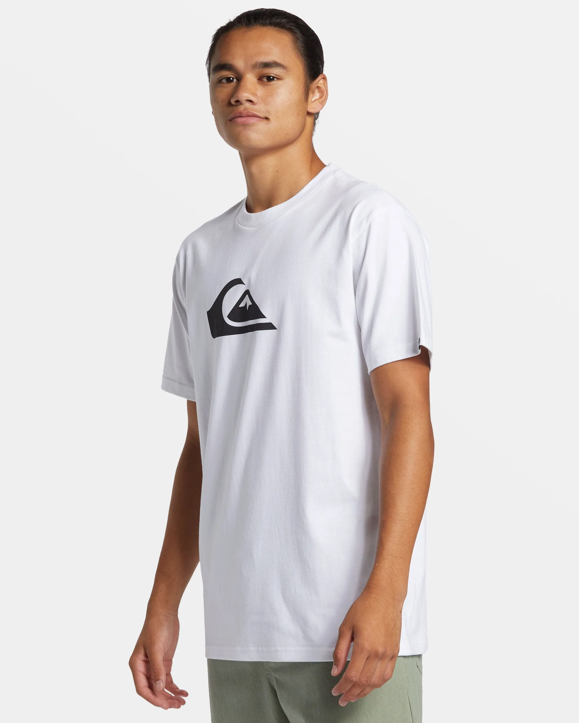 Comp Logo T-Shirt - White sold by Quiksilver product image thumbnail 4