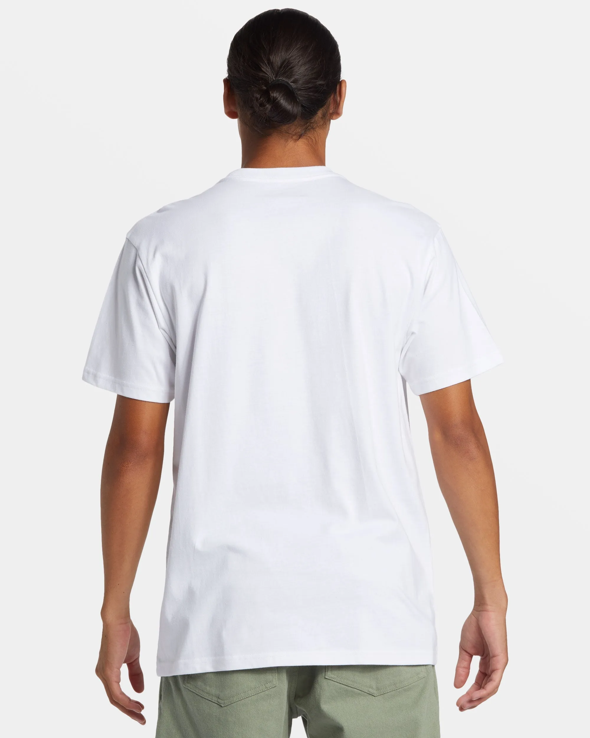 Comp Logo T-Shirt - White sold by Quiksilver product image thumbnail 2