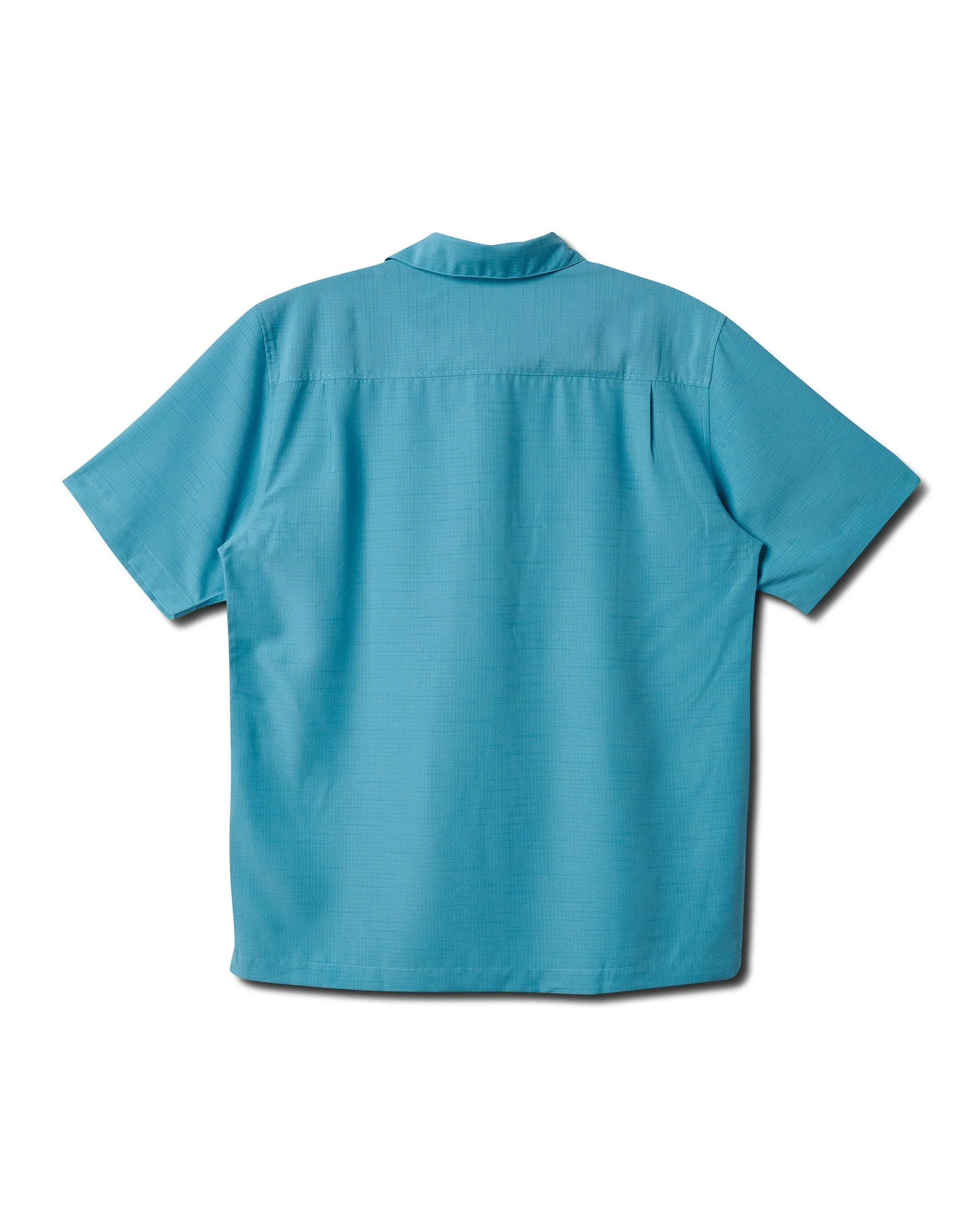 Waterman Centinela Premium Anti-Wrinkle Shirt - Aqua sold by Quiksilver product image thumbnail 2